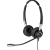 Jabra BIZ 2400 II Noise Canceling Stereo Headset Microphone, Over-the-Head, Black (2409-720-209)