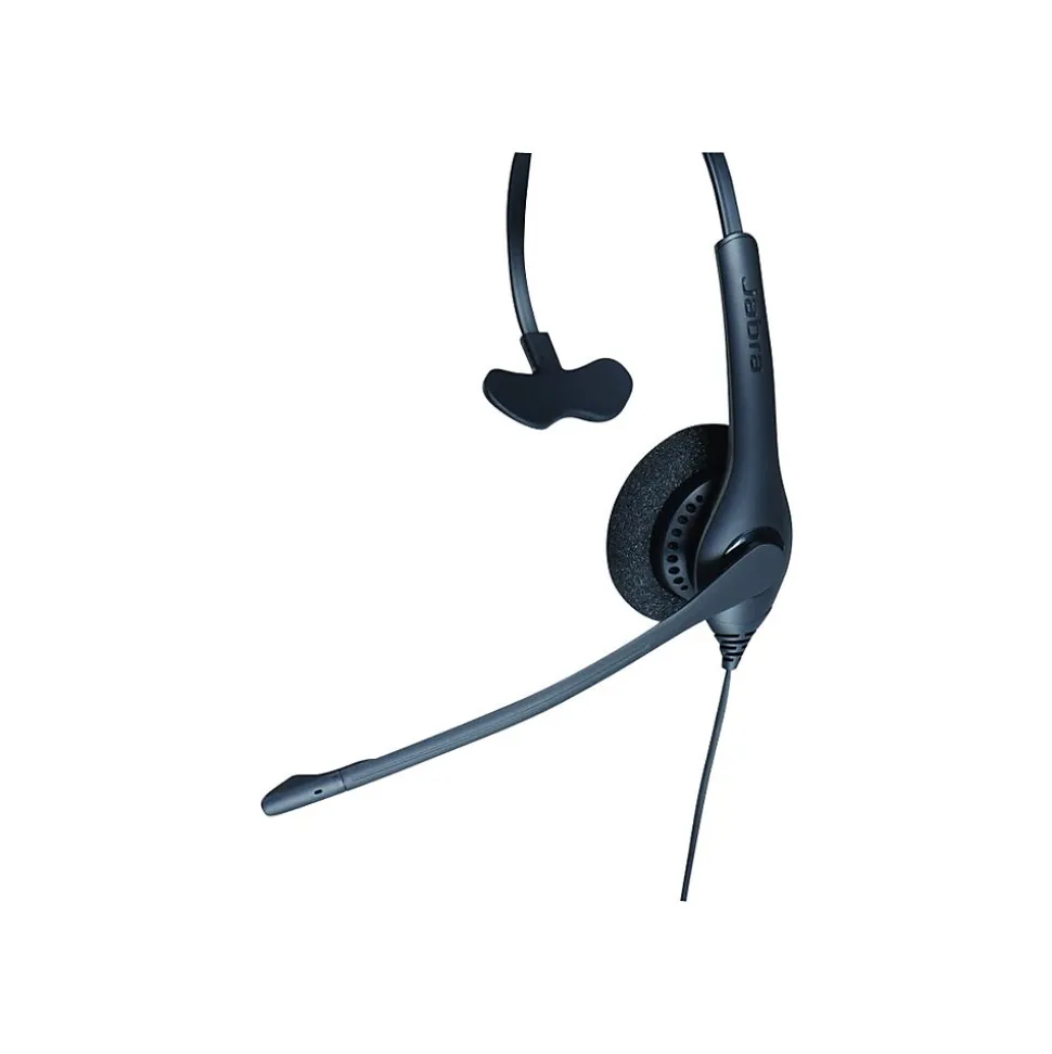 Jabra BIZ 1500 Mono Headset, Over-the-Head, Black (GSA1513-0157)
