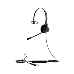 jabra Biz 2300 Noise Canceling Mono Headband, USB-A, UC Certified (2393-829-109)