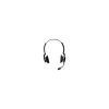 Jabra BIZ 2300 QD Duo Stereo Wired Headset, Over-the-Head, Black (2389-820-109)