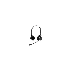 Jabra BIZ 2300 QD Duo Stereo Wired Headset, Over-the-Head, Black (2389-820-109)