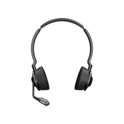 Jabra Engage 75 Wireless Noise Canceling Stereo Computer Over-the-Ear Headset, MS Certified, Black (9559-583-125)