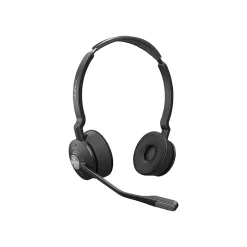 Jabra Engage 75 Wireless Noise Canceling Stereo Computer Over-the-Ear Headset, MS Certified, Black (9559-583-125)