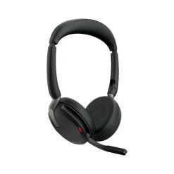 jabra Evolve2 65 Flex USB-A Bluetooth Stereo Phone & Computer Headset, Unified Communcations Certified (2669998998901)