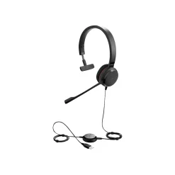 jabra Evolve 30 II MS Noise Canceling Mono Computer Headset, 3.5mm, MS Certified (5393-823-309)