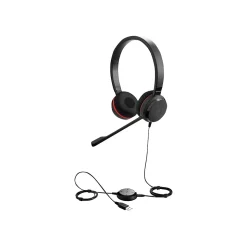 jabra Evolve 30 II MS Stereo Phone Headset, Over-the-Head, Black (5399-823-309)