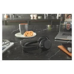 jabra Evolve2 75 MS Wireless Noise Canceling Bluetooth Mobile On Ear Headset, MS Certified, Black (27599-999-889)
