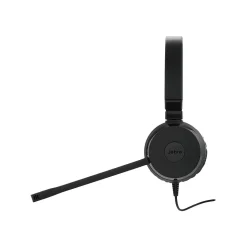 Jabra Evolve 20SE MS Stereo Computer Headset, Over-the-Head, Black (GSA4999-823-309)