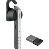 Jabra Stealth UC Bluetooth Wireless Mono Headset, Gray/Silver (5578-230-109)