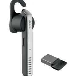 Jabra Stealth UC Bluetooth Wireless Mono Headset, Gray/Silver (5578-230-109)