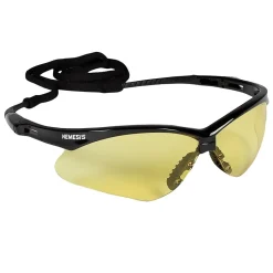 Jackson® Nemesis Safety Glasses, Polycarbonate, Amber, Black