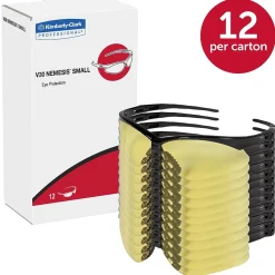 Jackson® Nemesis Safety Glasses, Polycarbonate, Amber, Black