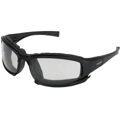 Jackson Safety Calico Safety Eyewear V50, Clear Anti-Fog Lens with Interchangeable Temples and Head Strap, 1 Pair