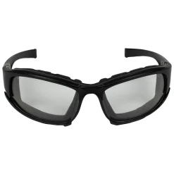 Jackson Safety Calico Safety Eyewear V50, Clear Anti-Fog Lens with Interchangeable Temples and Head Strap, 1 Pair