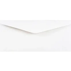 JAM Paper #11 Business Envelope, 4 1/2" x 10 3/8", White, 50/Pack (45179I)
