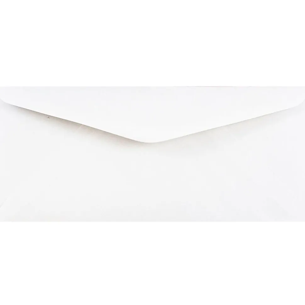 JAM Paper #11 Business Envelope, 4 1/2" x 10 3/8", White, 500/Pack (45179H)