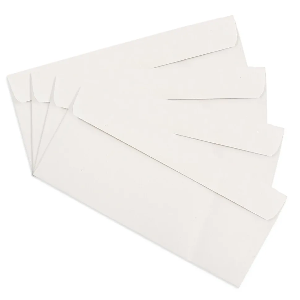 JAM Paper #9 Business Envelope, 3 7/8" x 8 7/8", White, 100/Pack (1633172I)