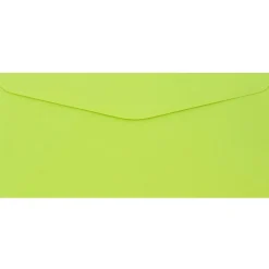 JAM Paper #9 Business Envelope, 3 7/8" x 8 7/8", Ultra Lime Green, 50/Pack (1532898I)