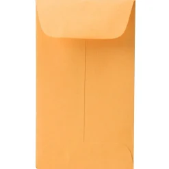 JAM Paper #3 Catalog Envelopes, 2 1/2" x 4 1/4", Brown Kraft, 50/Pack (94755-50)