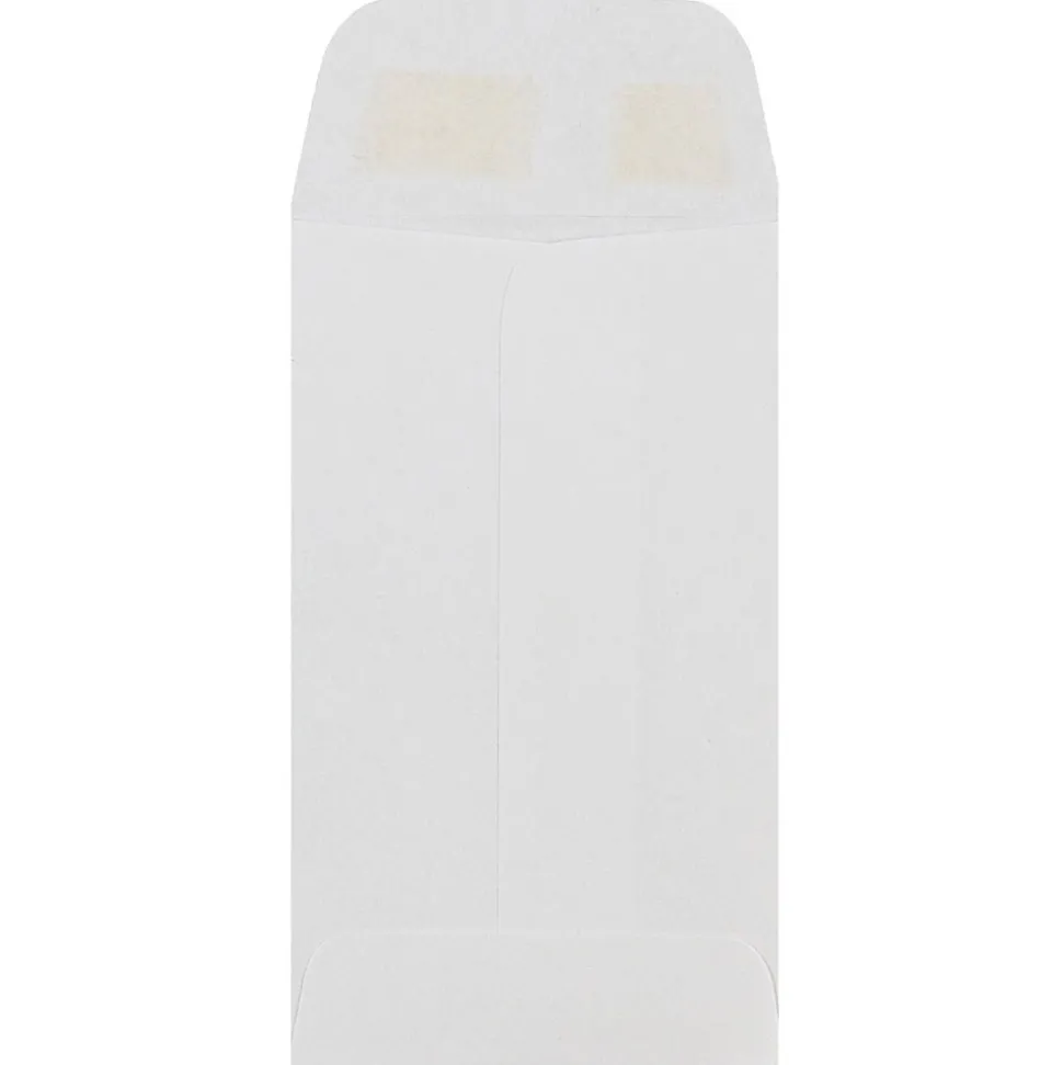 JAM Paper #3 Coin Business Envelopes, 2.5 x 4.25, White, 25/Pack (1623183)