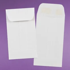 JAM Paper #3 Coin Business Envelopes, 2.5 x 4.25, White, 25/Pack (1623183)