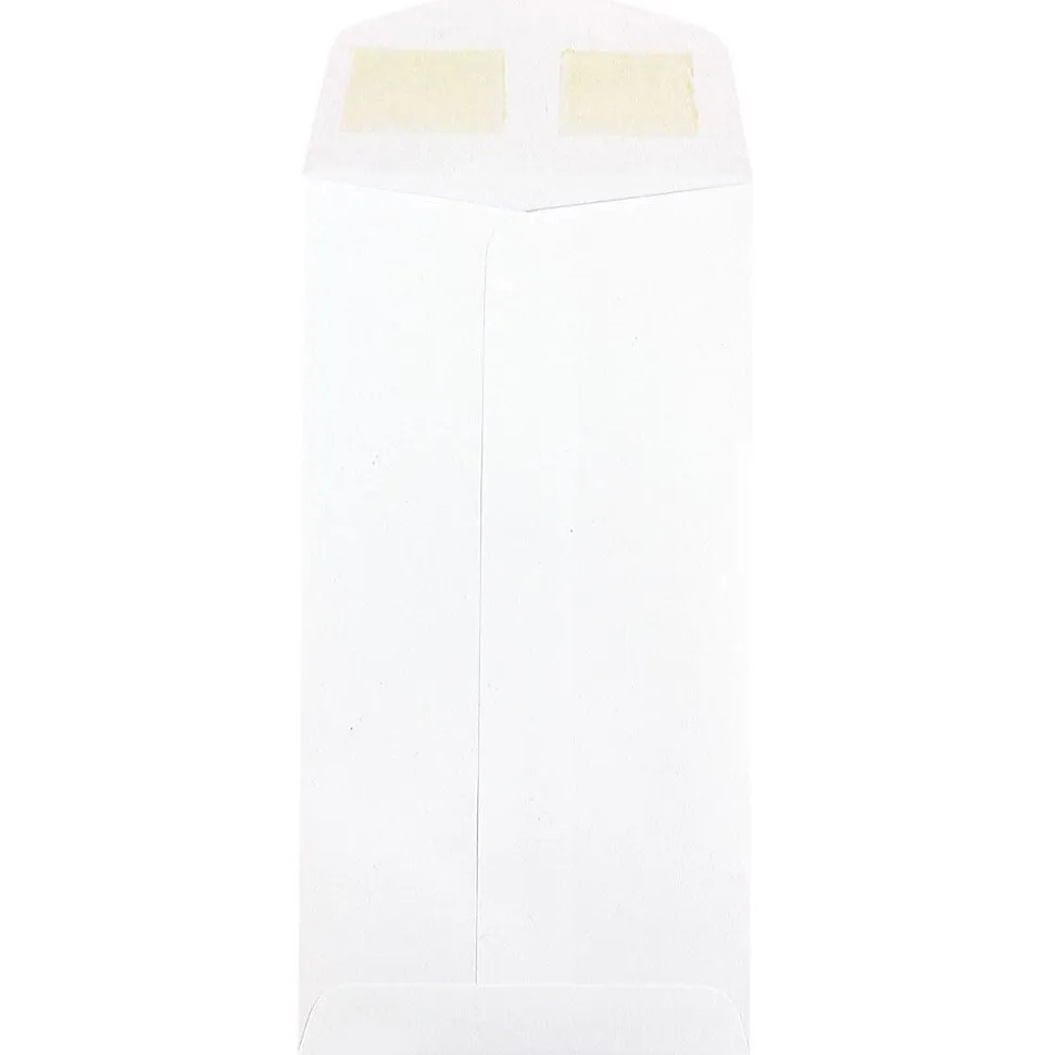 JAM Paper #7 Coin Envelope, 3 1/2" x 6 1/2", White, 25/Pack (95083)
