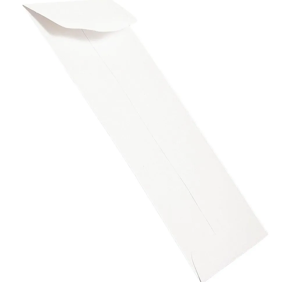 JAM Paper #7 Coin Envelope, 3 1/2" x 6 1/2", White, 25/Pack (95083)