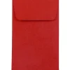 JAM Paper #1 Coin Envelopes, 2 1/4" x 3 1/2", Ruby Red, 25/Pack (900967818)
