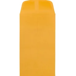 JAM Paper #6 Kraft Coin Business Envelopes, 3.375 x 6, Brown Kraft Manila, 50/Pack (1623992i)