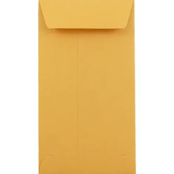 JAM Paper #7 Kraft Coin Envelope, 3 1/2" x 6 1/2", Brown Kraft, 1000/Carton (95125B)