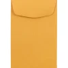 JAM Paper #4 Kraft Coin Envelope, 3" x 4 1/2", Brown Kraft, 100/Pack (356731206B)