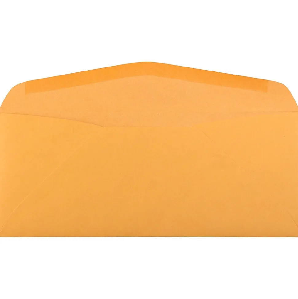 JAM PAPER #12 Kraft Manila Envelopes, 4 3/4 x 11, Brown Kraft Manila, 100/Pack (27930258)