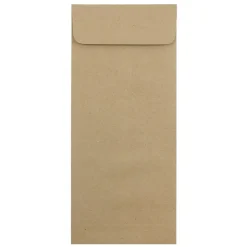 JAM Paper #14 Kraft Policy Business Envelopes, 5 x 11.5, Brown Kraft Paper Bag, 25/Pack (36317569)