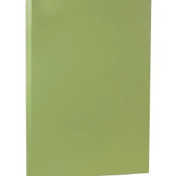 JAM Paper 80 lb. Cardstock Paper, 8.5" x 14", Olive Green, 50 Sheets/Pack (16729372)