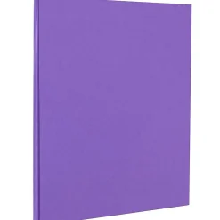 JAM Paper 65 lb. Cardstock Paper, 8.5" x 11", Violet Purple, 250 Sheets/Ream (102426B)