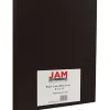 JAM Paper 80 lb. Cardstock Paper, 8.5" x 11", Black, 50 Sheets/Pack (6293359)