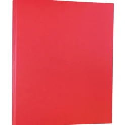 JAM Paper 110 lb. Cardstock Paper, 8.5" x 11", Jupiter Red Stardream, 50 Sheets/Pack (173SD8511JU285)