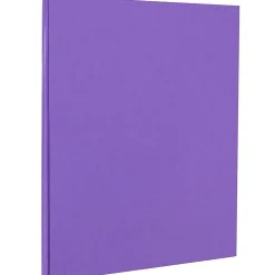 JAM Paper 65 lb. Cardstock Paper, 8.5" x 11", Violet Purple, 50 Sheets/Pack (102426)