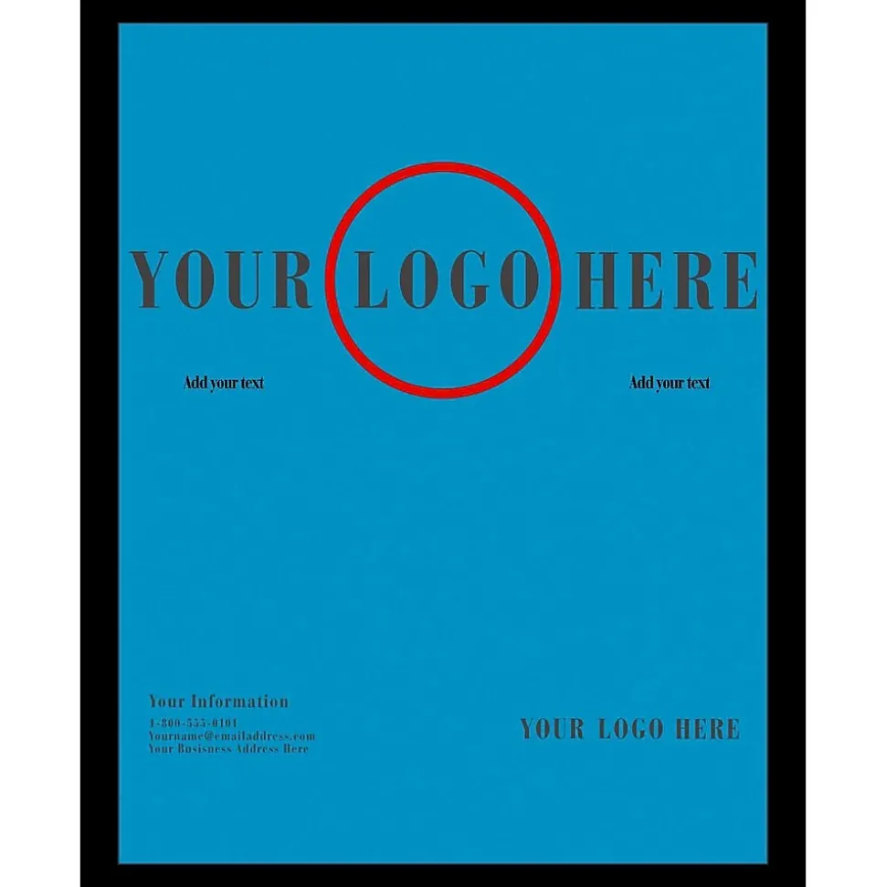 JAM Paper 65 lb. Cardstock Paper, 8.5" x 11", Blue, 50 Sheets/Pack (101899)