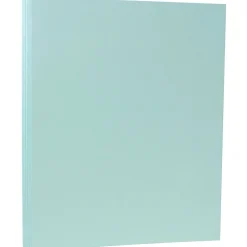 JAM Paper 80 lb. Cardstock Paper, 8.5" x 11", Aqua Blue, 250 Sheets/Ream (1524370B)