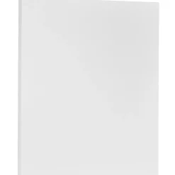 JAM Paper 36 lb. Cover Paper, 8.5" x 11", Clear, 250 Sheets/Ream (1566B)