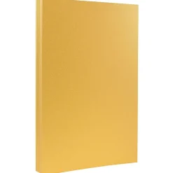 JAM Paper 80 lb. Paper, 8.5" x 14", Gold, 50 Sheets/Pack (17326988)
