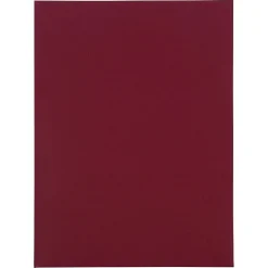 JAM Paper 2 Pocket Cardstock Presentation Folder, Burgundy, 25/Pack (386LBURA)