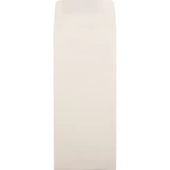 JAM Paper #11 Policy Business Strathmore Envelopes, 4.5 x 10.375, Natural White Wove, 50/Pack (900905923I)