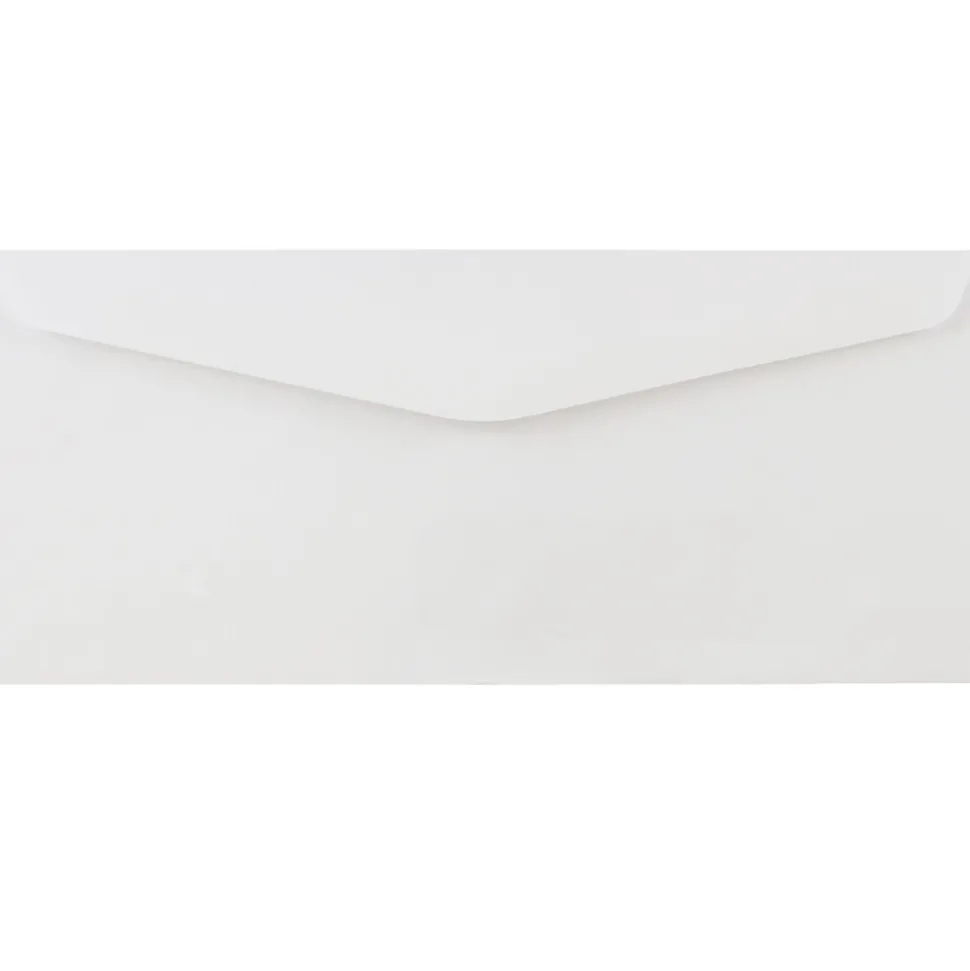 JAM Paper #10 Window Envelope, 4 1/8" x 9 1/2", White, 250/Pack (1633173CF)
