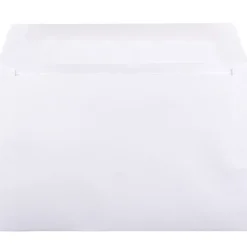 JAM PAPER 6 x 9 Booklet Commercial Envelopes, White, 100/Pack (15866I)