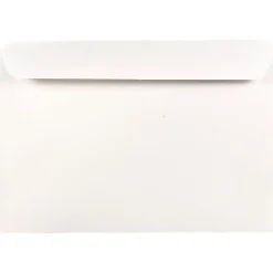JAM Paper 7.5 x 10.5 Booklet Commercial Envelopes, White, 25/Pack (4246)