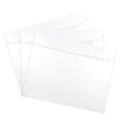 JAM Paper® 10 x 13 Booklet Envelopes with Peel and Seal Closure, White, 100/Pack (356828787D)