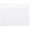 JAM Paper 10" x 13" Booklet Translucent Vellum Envelopes, Clear, 10/Pack (900840420D)