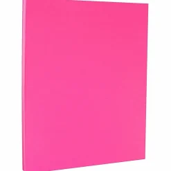 JAM PAPER 8.5" x 11" Color Cardstock, 65lb, Ultra Fuchsia, 100/pack (184851G)